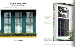 Item #20788 Storm Windows: A Comprehensive Guide - signed by the author; Wood, Wood Combination,...