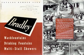 Item #20862 Bradley Washfountains, Drinking Fountains, Multi-Stall Showers; A.I.A. File No. 29-H....
