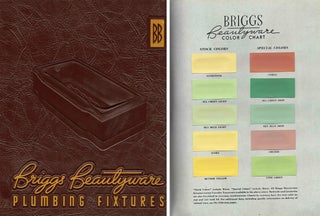 Item #20863 Briggs Beautyware Plumbing Fixtures; Catalog E, A.I.A. File No. 29-H. Plumbing,...