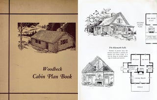 Item #20917 Woodbeck Cabin Plan Book. Pattern Book, David L. Anderson