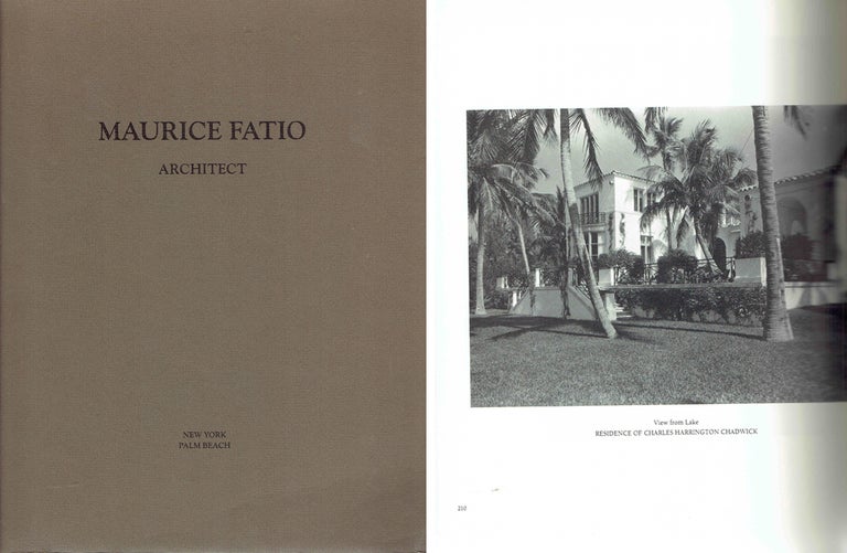 Item #21044 Maurice Fatio Architect. Architects, Alexandra Fatio.