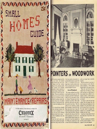 Item #21086 Small Homes Guide Maintenance/Repairs. Preservation, Inc National Home Builders