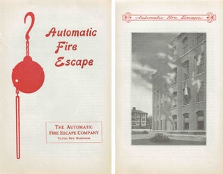 Item #21132 Automatic Fire Escape. Building Materials, The Automatic Fire Escape Company