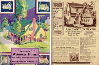 Item #21165 Beautiful Wardway Homes. Pattern Book, Montgomery Ward, Co
