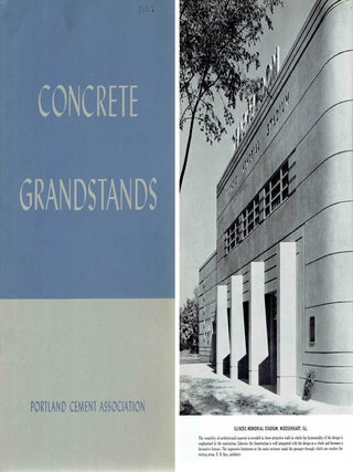 Item #21225 Concrete Grandstands. Concrete, Cement