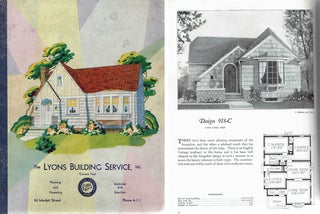 Item #21228 Our Book of Attractive Small Homes. Pattern Book, Inc Lyons Building Service