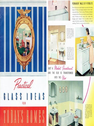 Item #21258 Practical Glass Ideas for Today's Homes. Glass, Libbey Owens Ford Glass Company