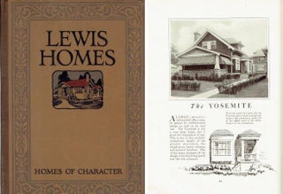 Item #21346 Lewis Homes: Homes of Character. Pattern Book, Lewis Manufacturing Company