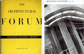 Item #21374 The Architectural Forum, February 1936. Architecture, Howard Myers