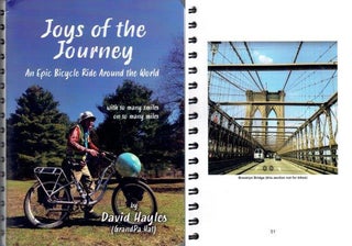 Item #21433 Joys of the Journey; An Epic Bicycle Ride Around the World with so many smiles on so...