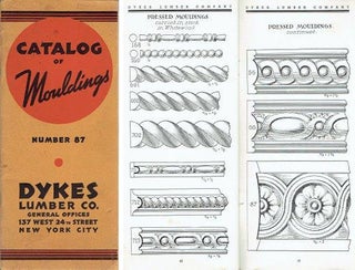 Item #21783 Dykes Catalog of Mouldings, Number 87; "Revised and Modernized" Millwork, Dykes...