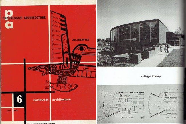 Item #21881 Progressive Architecture, June 1953: Northwest Architecture. Architecture, Thomas H. Creighton.