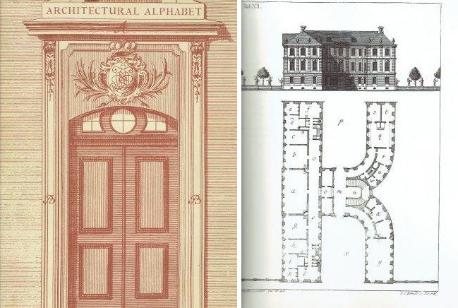 Item #21891 Architectural Alphabet. Architecture, Johann David Steingruber.