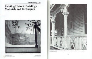 Item #22061 Painting Historic Buildings: Materials and Techniques; An Annotated Bibliography....