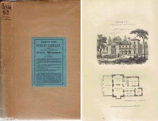 Item #22066 Cottage Residences; or a series of designs for rural cottages and cottage villas and...