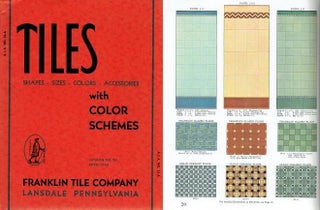 Ceramic Tile Catalog No. 20, April 1936; A.I.A. No. 23-A. Tiles, Pottery.