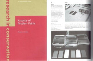 Item #22178 Analysis of Modern Paints; Research in Conservation series by The Getty Conservation...