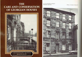 Item #22180 The Care and Conservation of Georgian Houses; A Maintenance Manual. Conservation,...