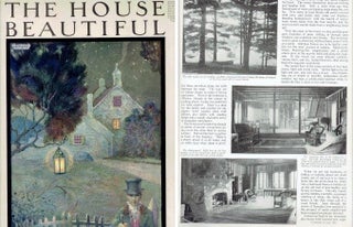 Item #22233 The House Beautiful, August 1918. Interiors, The House Beautiful Publishing Company