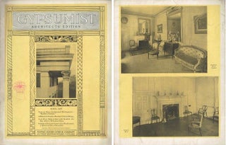 Item #22236 Gypsumist, Architects' Edition, March 1926. Gypsum, United States Gypsum Company