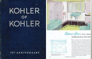 Item #22238 Kohler of Kohler 75th Anniversary Plumbing Fixtures Catalog K48. Plumbing, Kohler Co