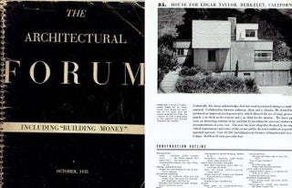 Item #22265 The Architectural Forum, October 1935 Small House issue. Architecture, Howard Myers