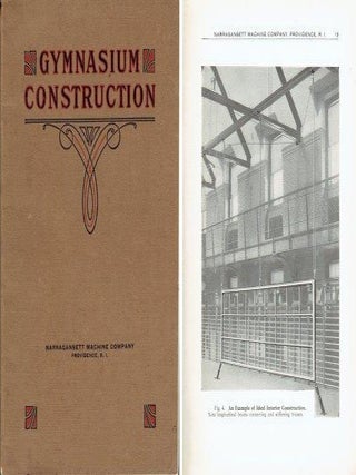 Item #22395 Gymnasium Construction. Building, Narragansett Machine Company