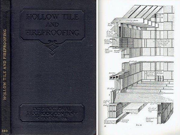 Item #22399 ICS #249 - Hollow Tile and Fireproofing. Masonry, William S. Lowndes.