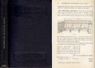 Item #22401 ICS #269B - Estimating Building Costs. Estimating, William S. Lowndes