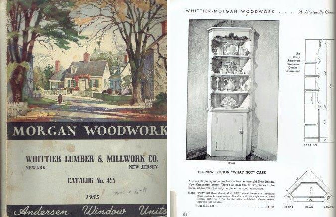 Item #22421 Morgan Woodwork Catalog No. 455. Millwork, Morgan Woodwork.