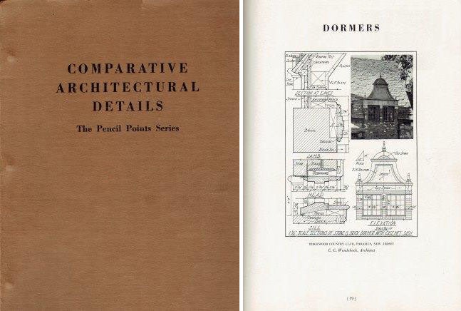 Item #22422 Comparative Architectural Details: The Pencil Point Series. Architecture, Ralph Reinhold, Foreword.