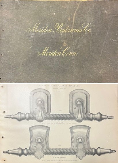 Item #22425 Catalog of Hardware for Caskets. Hardware, Meriden Britannia Co.