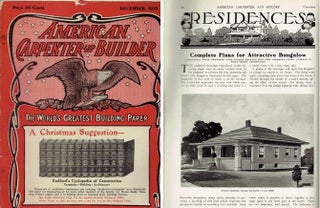 Item #22477 American Carpenter and Builder, December 1910; The World's Greatest Building Paper....