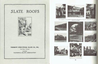 Item #22498 Slate Roofs; Complete Authoritative and Practical Data, Drawings and Specifications...