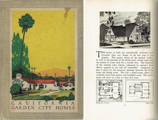 Item #22510 California Garden City Homes. Pattern Book, Walter S. Davis, H. Scott Gerity, Loyall...