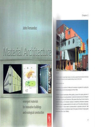 Item #22617 Material Architecture: Emergent Materials for Innovative Buildings and Ecological...