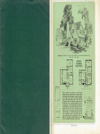 Item #22885 Houses of Wood for Lovers of Homes; A group of original house plans submitted in the...