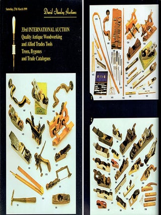 Item #22992 17 David Stanley Auction Catalogs, 1991-1999. Tools, David Stanley Auctions