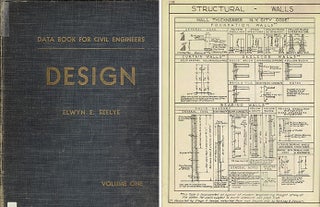 Item #23065 Data Book for Civil Engineers - Design - Volume I. Engineering, Elwyn E. Seelye