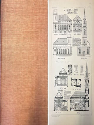 Item #23185 The Architectural Association Sketch Book 1911. International, Cecil C. Brewer,...