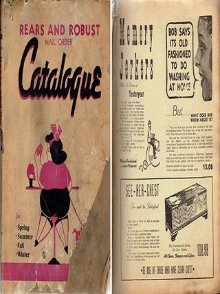 Item #23226 Rears and Robust Mail Order Catalogue. Humor, Nation Circulators
