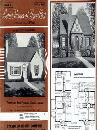 Item #23300 Better Homes at Lower Cost Book No. A-48; Standardized to Avoid Waste: 120 Alternate...