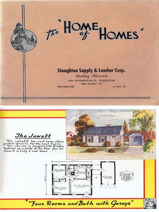 Item #23775 The "Home of Homes" Pattern Book, Stoughton Supply, Lumber Corp