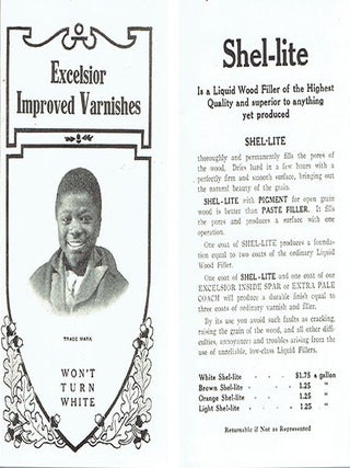 Excelsior Improved Varnishes Won't Turn White