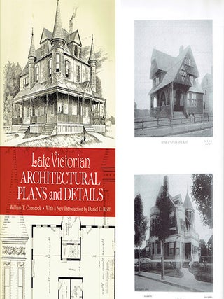 Late Victorian Architectural Plans and Details - signed by Daniel D. Reiff