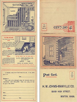 Folding Postcard for Keystone Hair Insulator