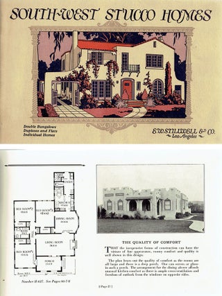 South-West Stucco Homes; A Plan and Style Book of Detached Bungalows, Two-Story Residences,...