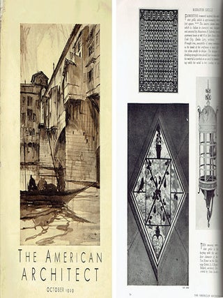The American Architect: 4 issues from 1929