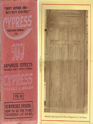 Sugi Finish Cypress; a few new, interesting and valuable remarks on what it is - and how to do it...