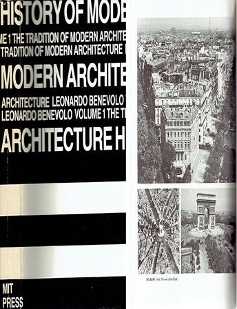 Item #23900 History of Modern Architecture (2 volumes, complete, in slipcase). Architectural History, Leonardo Benevolo.